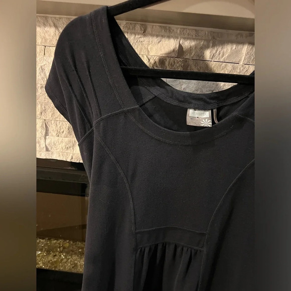 Athleta size Medium Tall Black Slipon dress - Picture 3 of 9